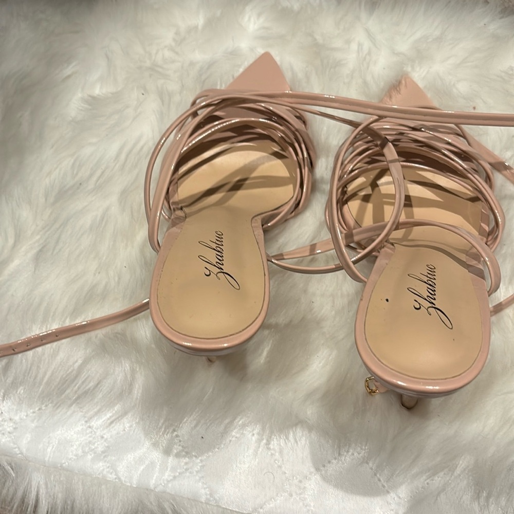 Pink heels